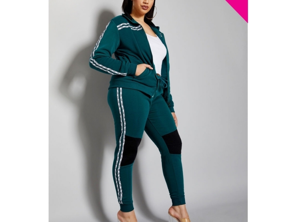 *SOLD* Emerald Green Elise Sweatsuit
